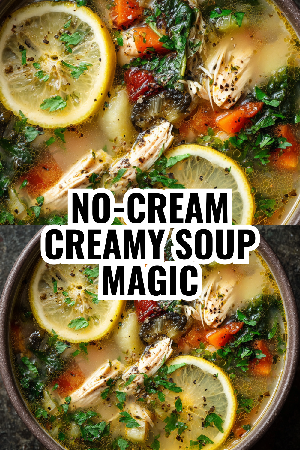 Easy Cold Meals Prep Idea — This Lemon Chicken Soup Tastes Even Better Leftover