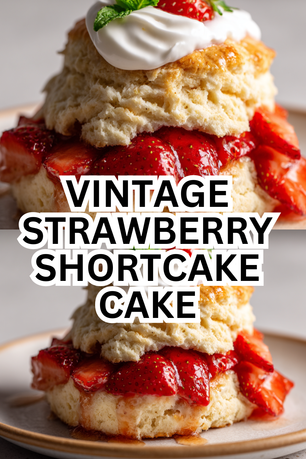 Pretty Strawberry Shortcake Cake for Baby Showers and Celebrations