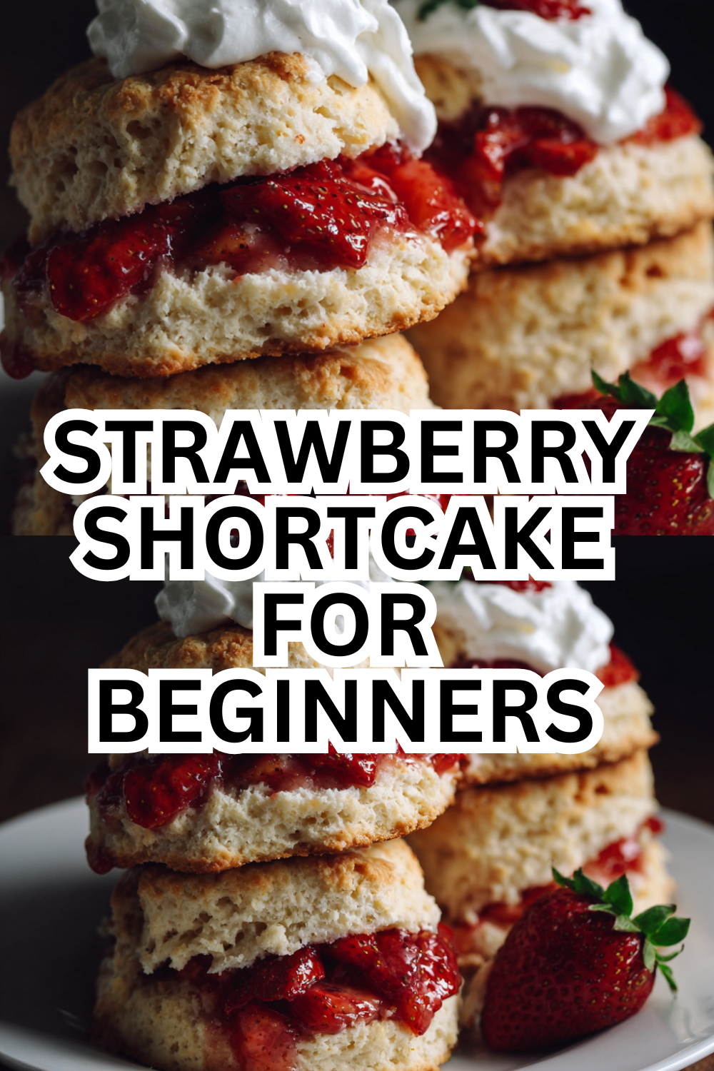Gourmet Strawberry Shortcake Cake That Tastes Better Than Bakeries