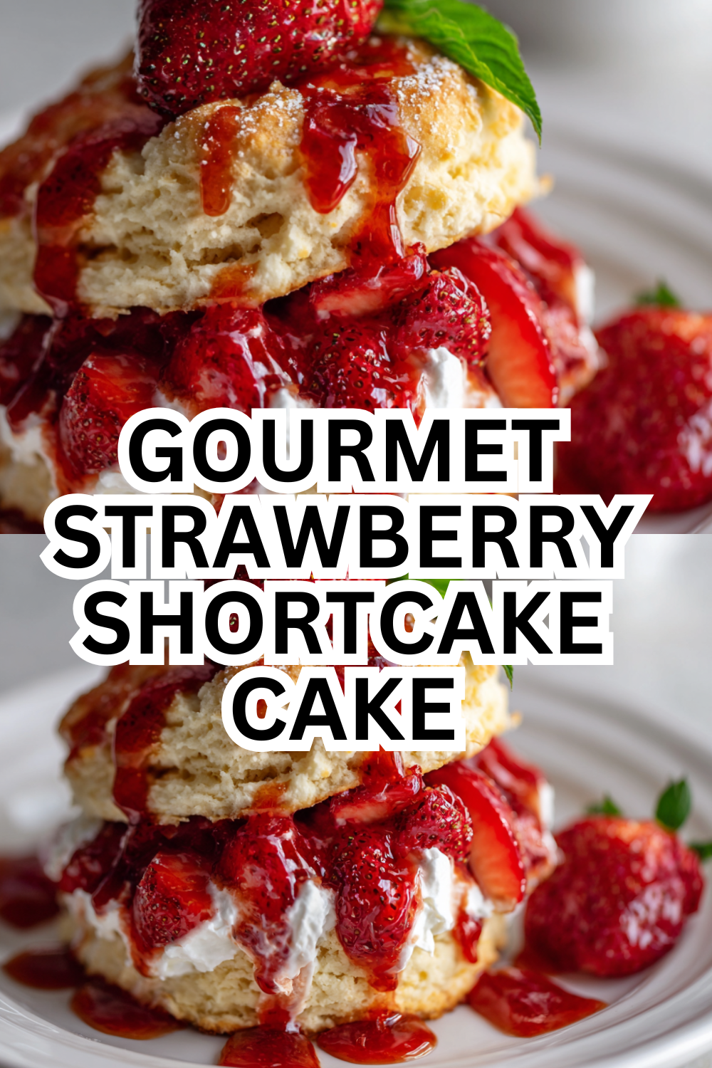 Strawberry Shortcake with Homemade Whipped Cream — So Worth It