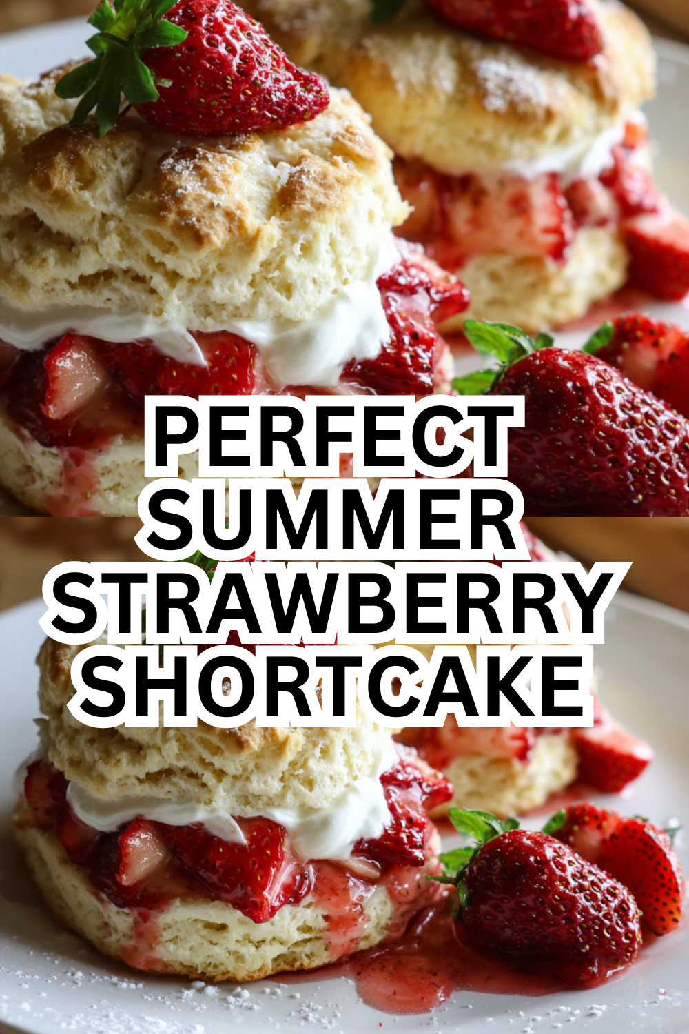 Classic Strawberry Shortcake — Restaurant Quality at Home
