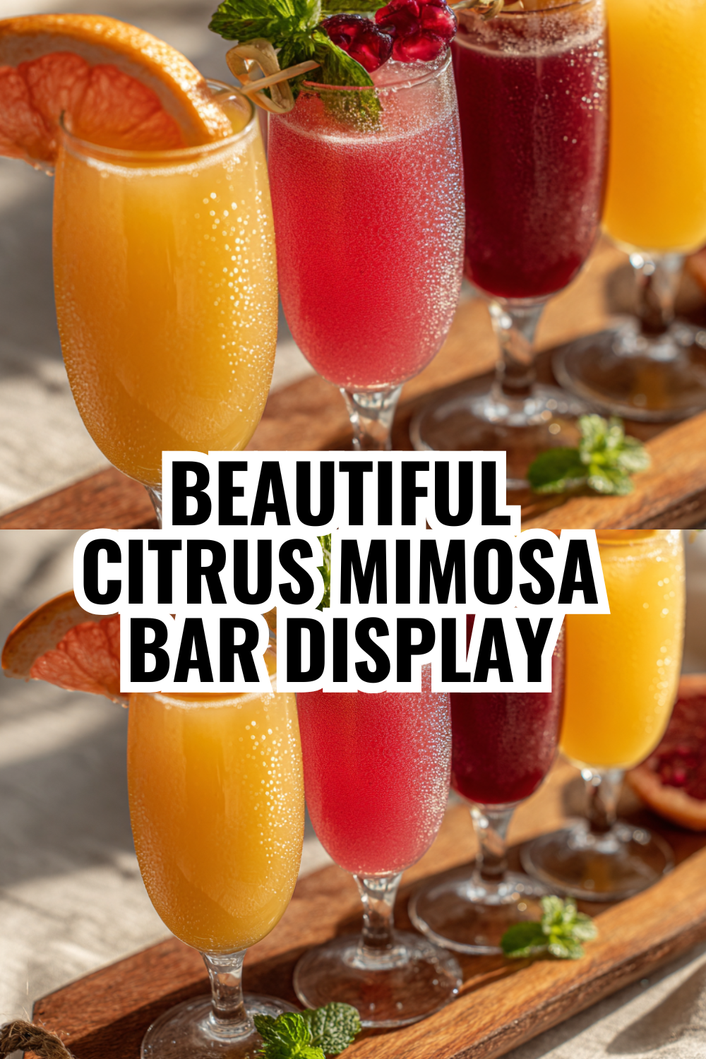 Birthday Brunch Mimosa Station — The Party Activity Everyone Loves