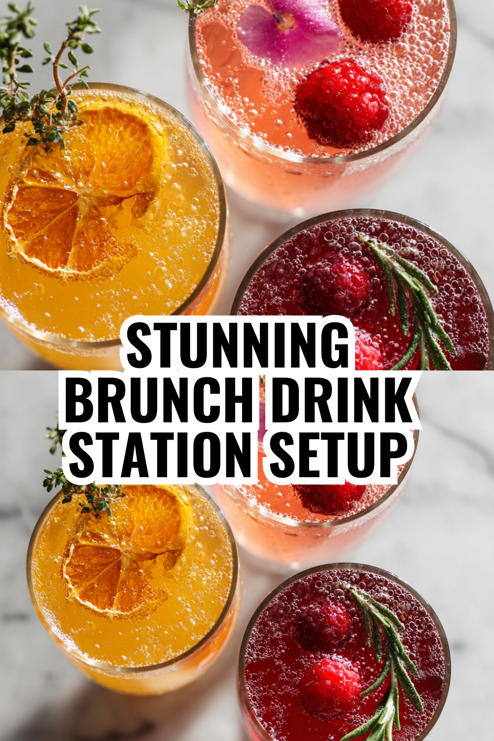 Baby Shower Mimosa Bar Ideas Your Guests Will Instagram