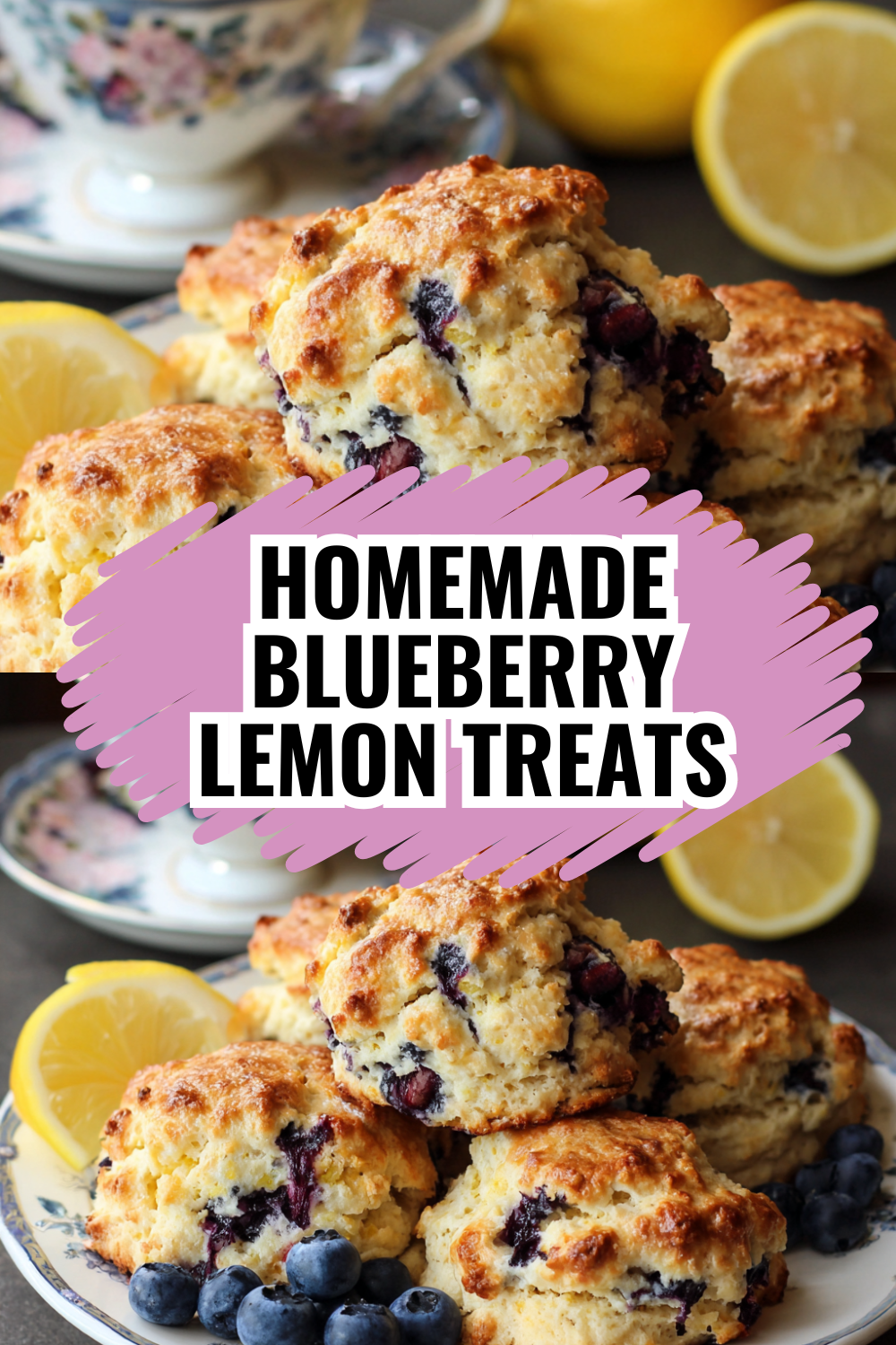 Homemade Blueberry Lemon Scones (Better Than the Bakery!)