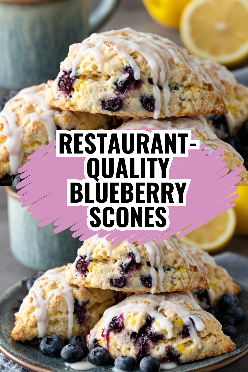 Restaurant-Quality Blueberry Scones Made Easy at Home