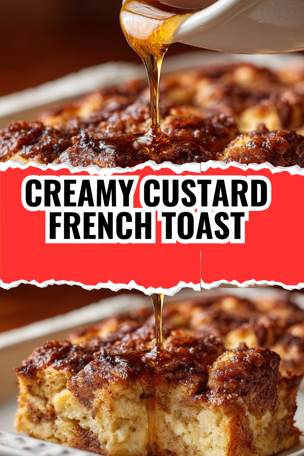 Creamy Custard French Toast — Restaurant-Quality at Home