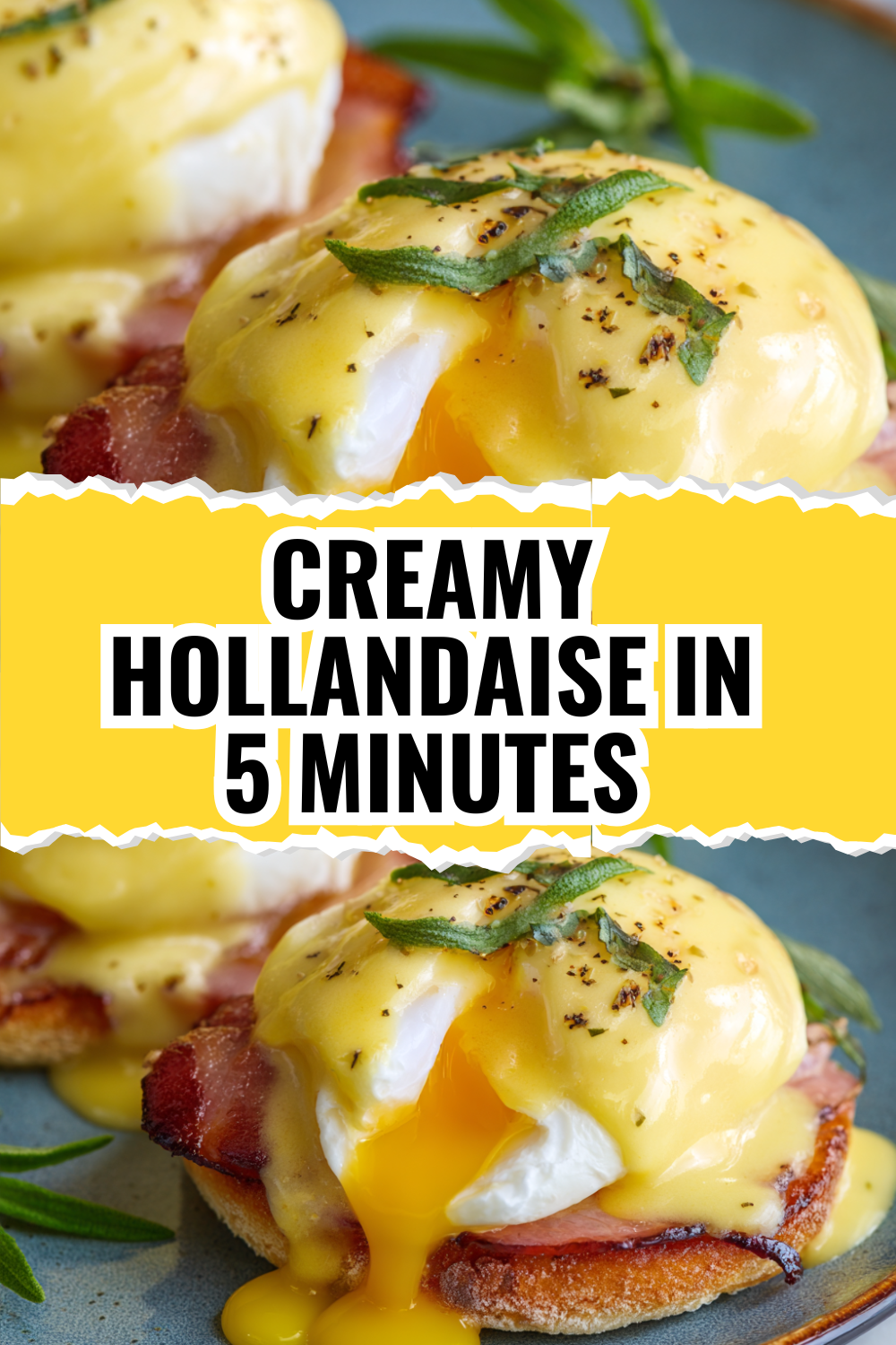 Creamy Hollandaise Sauce That Never Breaks (Chef's Secret)