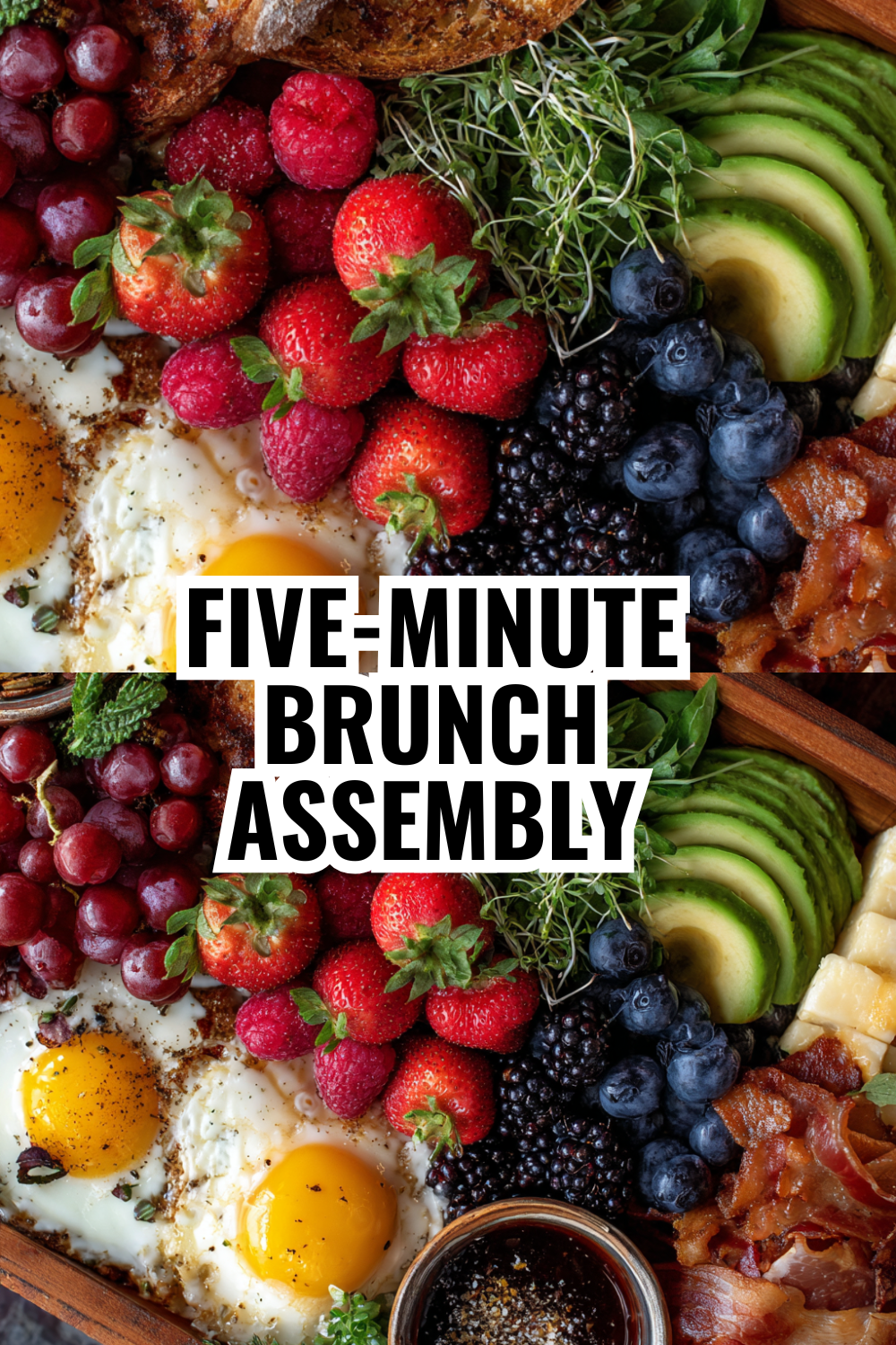 Five-Minute Brunch Assembly Board Perfect for Busy Weekend Entertaining