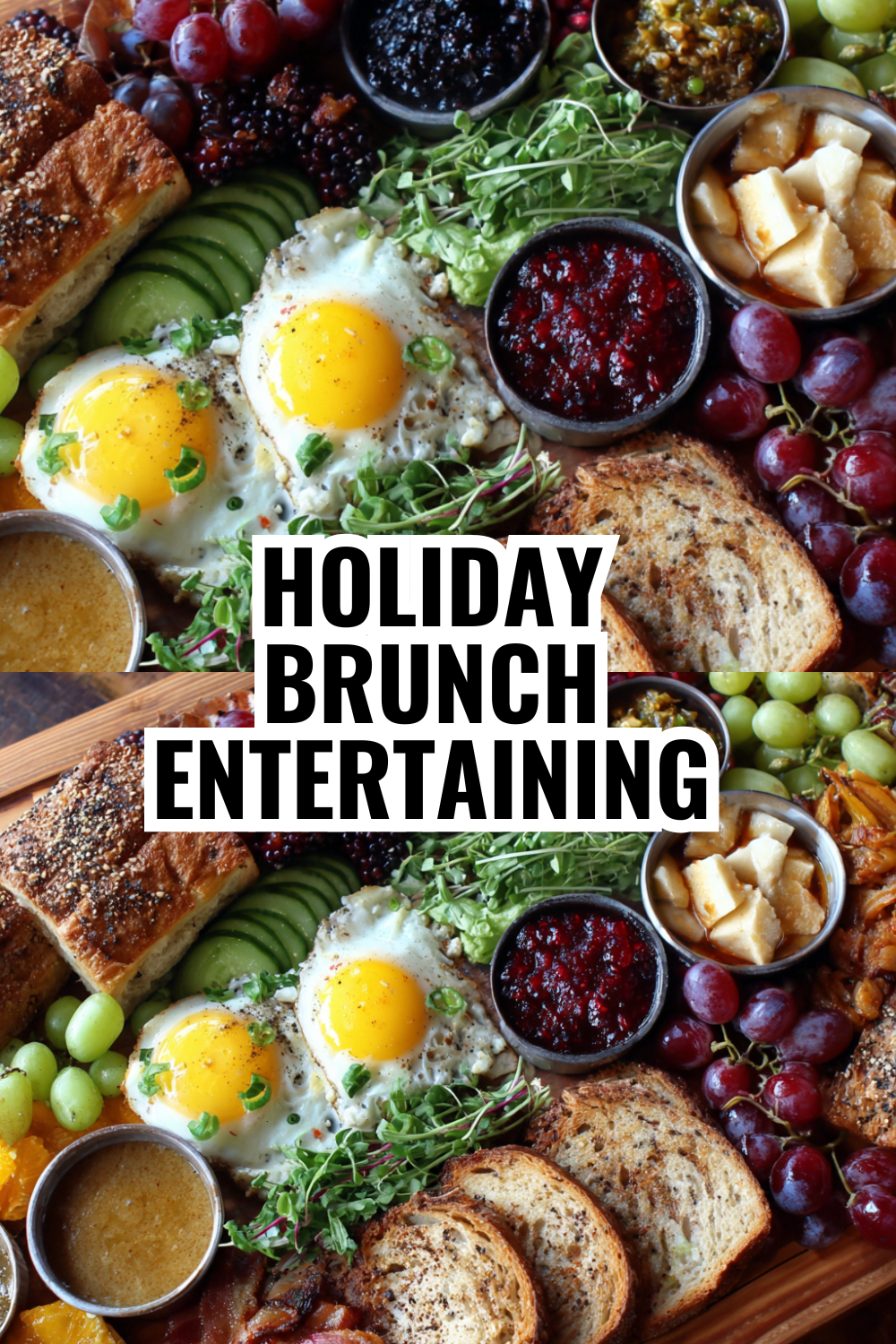 Holiday Brunch Entertaining Made Easy With This Gorgeous Charcuterie Board