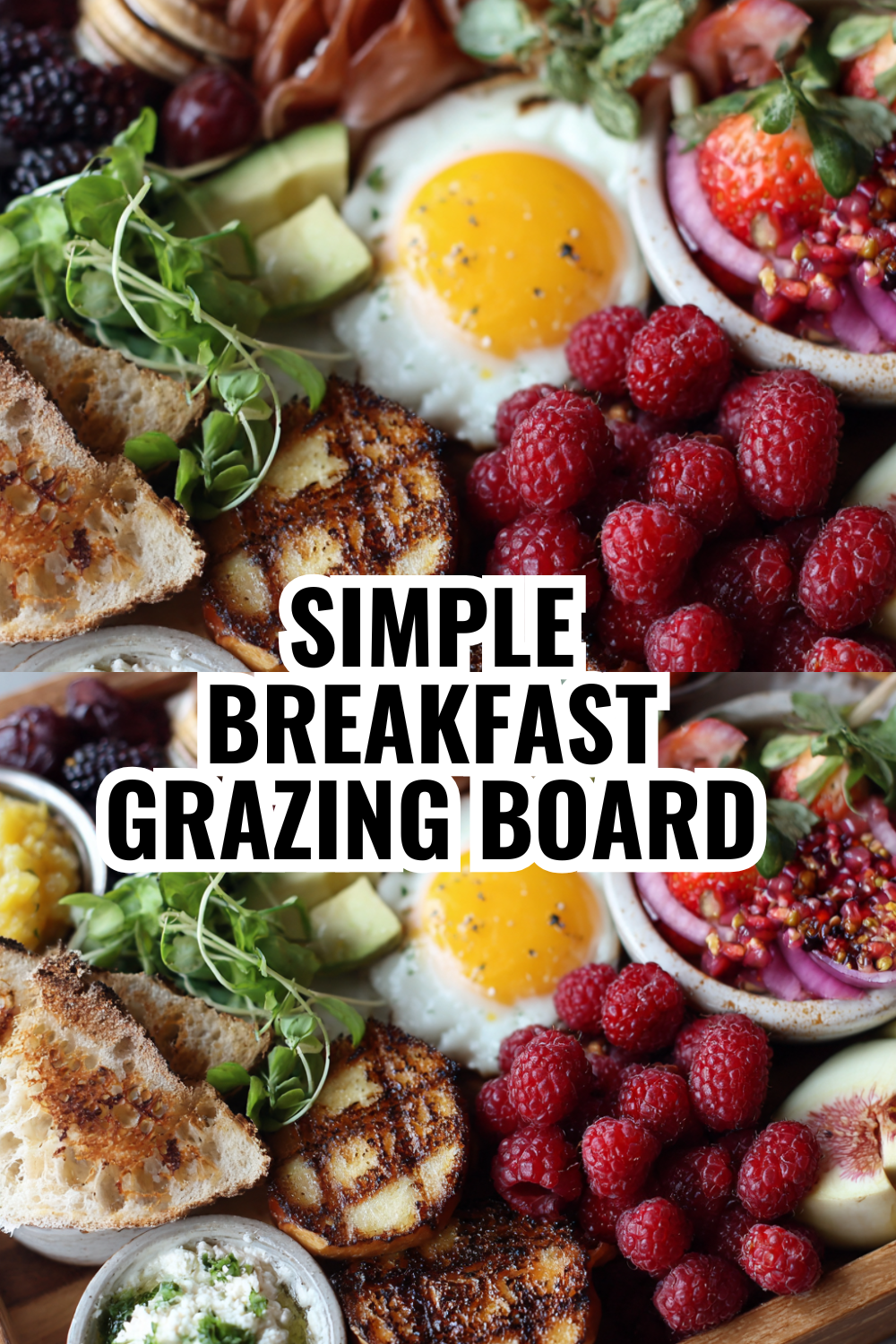 Simple Breakfast Grazing Board Ready in Minutes, Looks Like You Spent Hours