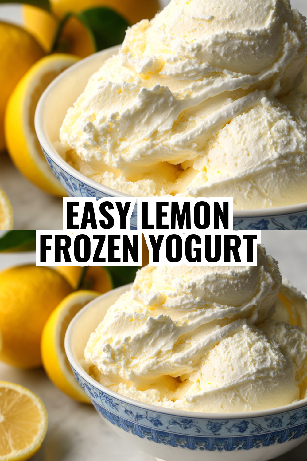 Ninja Creami Lemon Frozen Yogurt — Perfect for Hot Summer Days