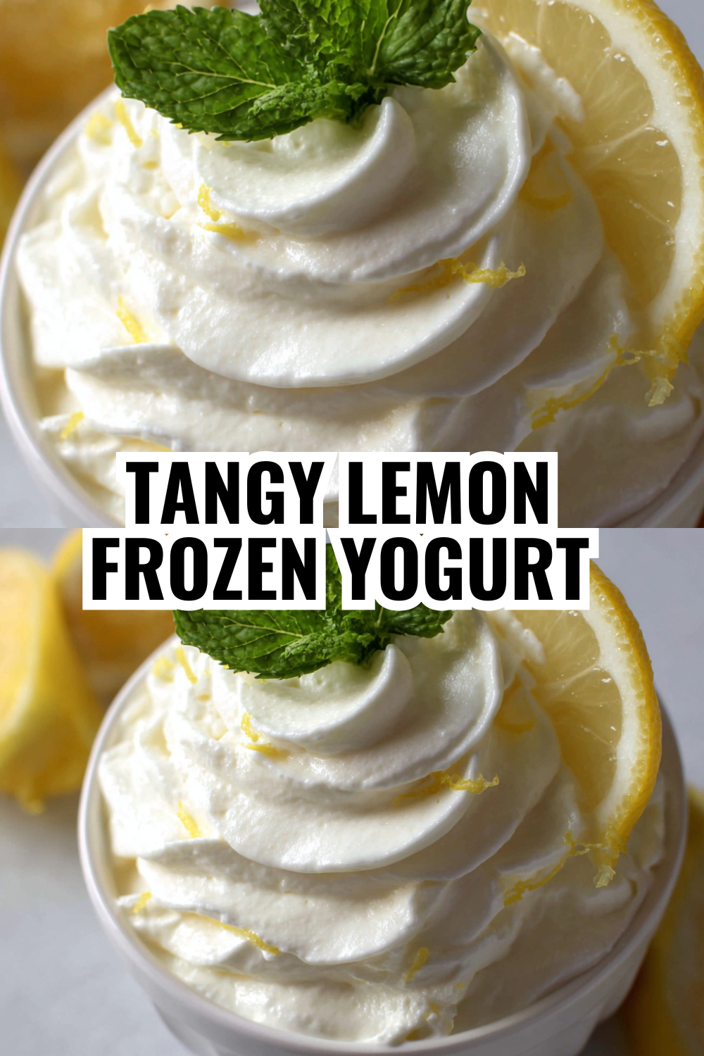 Healthy Homemade Lemon Frozen Yogurt Your Kids Will Request
