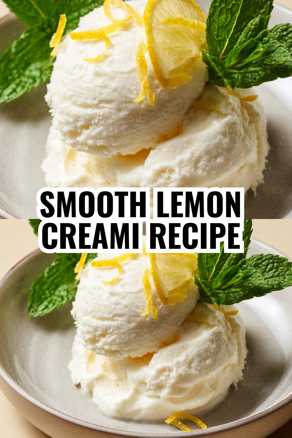 Lemon Frozen Yogurt for BBQs — The Perfect Ending