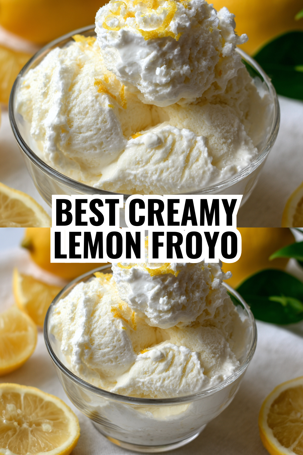Homemade Lemon Froyo Recipe Your Whole Family Will Love