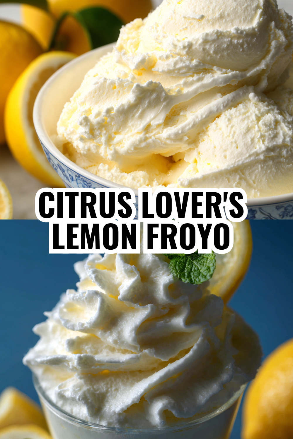 Best Healthy Lemon Frozen Yogurt for Weight Loss