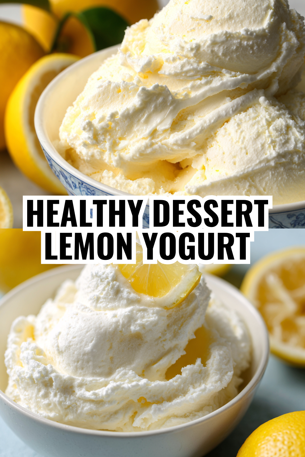 Easy Summer Dessert Lemon Froyo (Make It Tonight!)