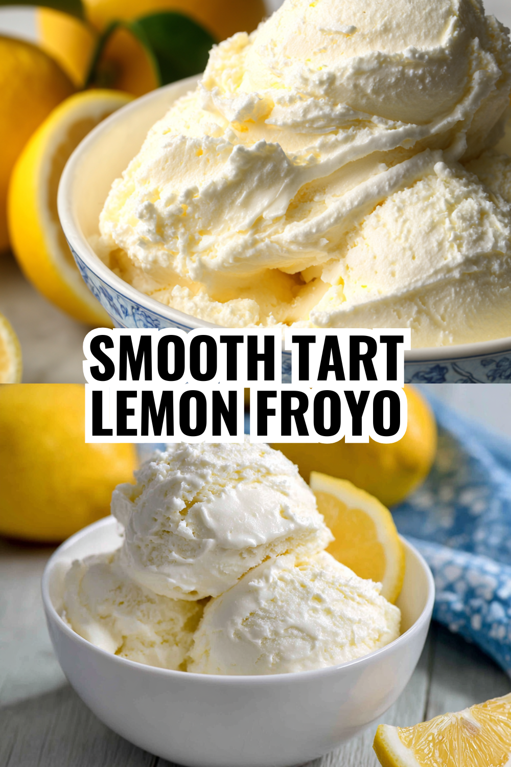 Creamy Lemon Yogurt Ice Cream — Grandma's Secret Recipe