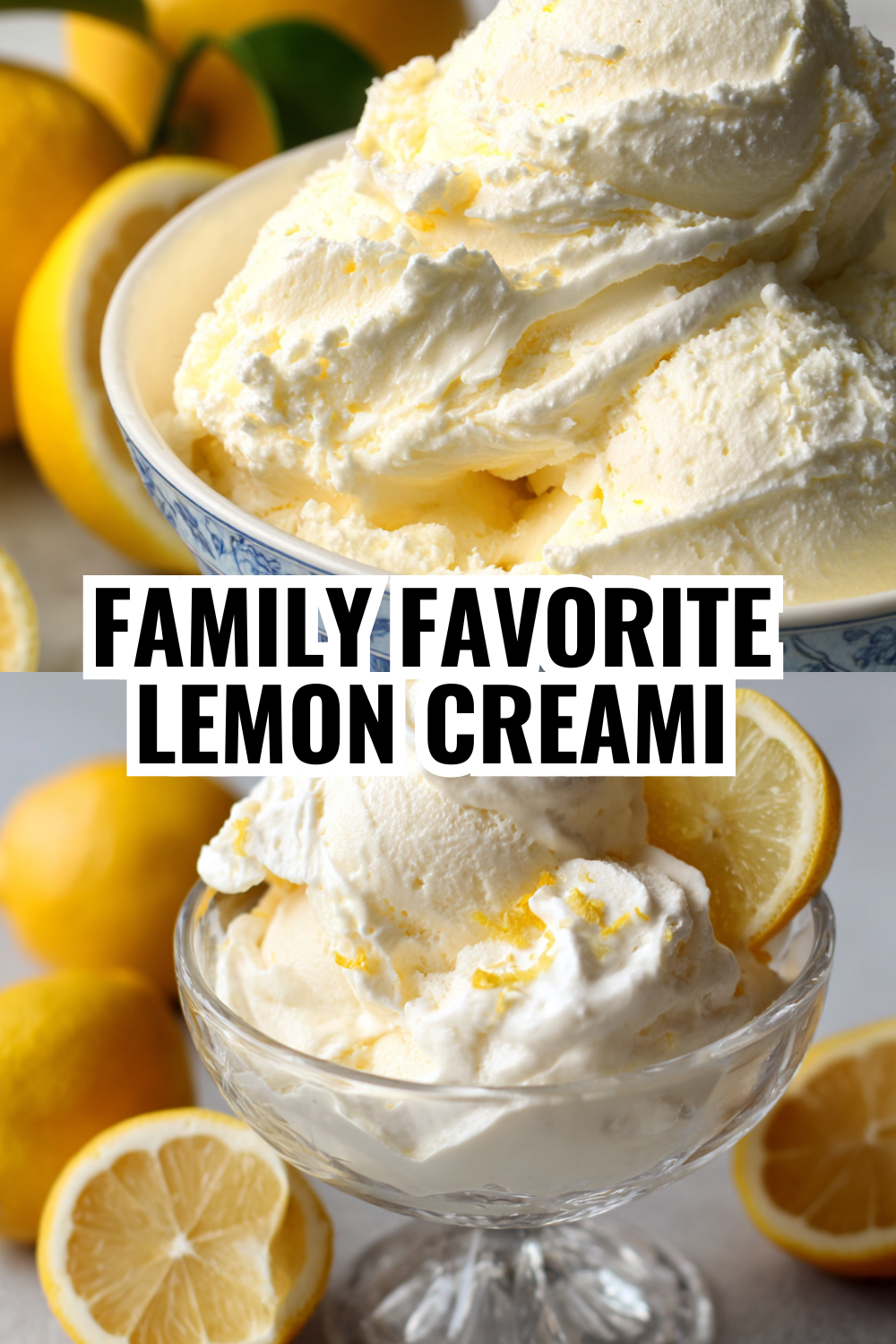 Healthy Lemon Frozen Treat for the Whole Family