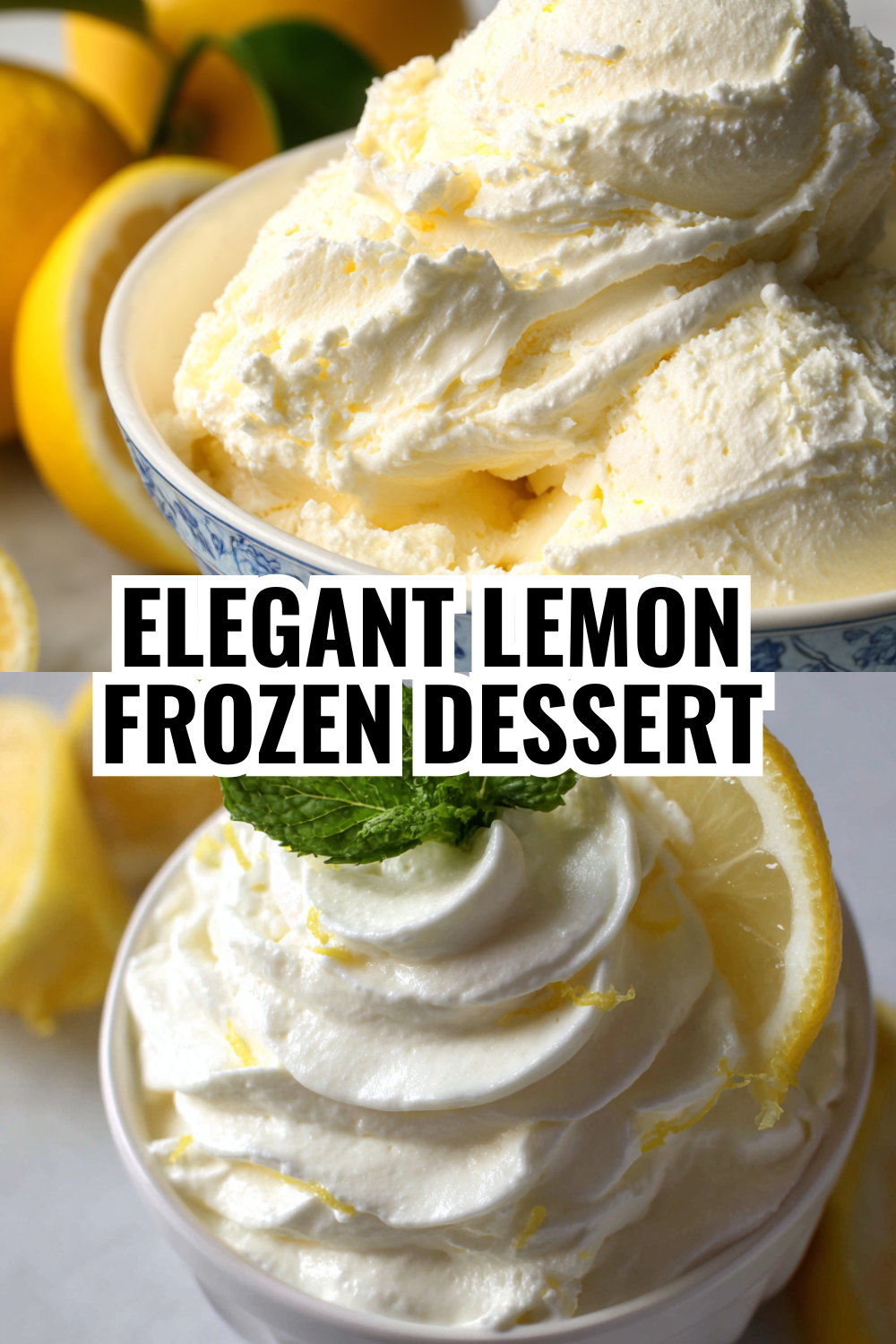 Ninja Creami Lemon Froyo — Elegant Yet Simple