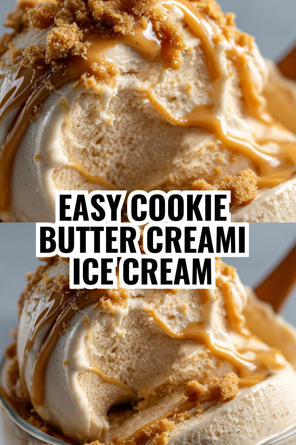 Easy Creamy Cookie Butter Ice Cream — Perfect for Sweet Weeknight Cravings