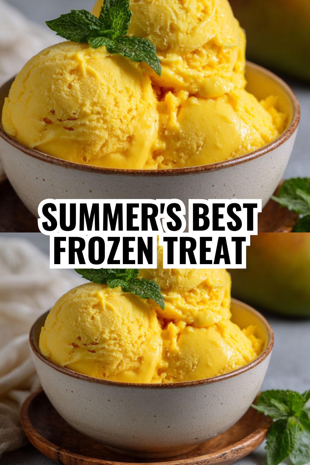 Frozen Mango Sorbet That Tastes Like You Spent Hours Making It