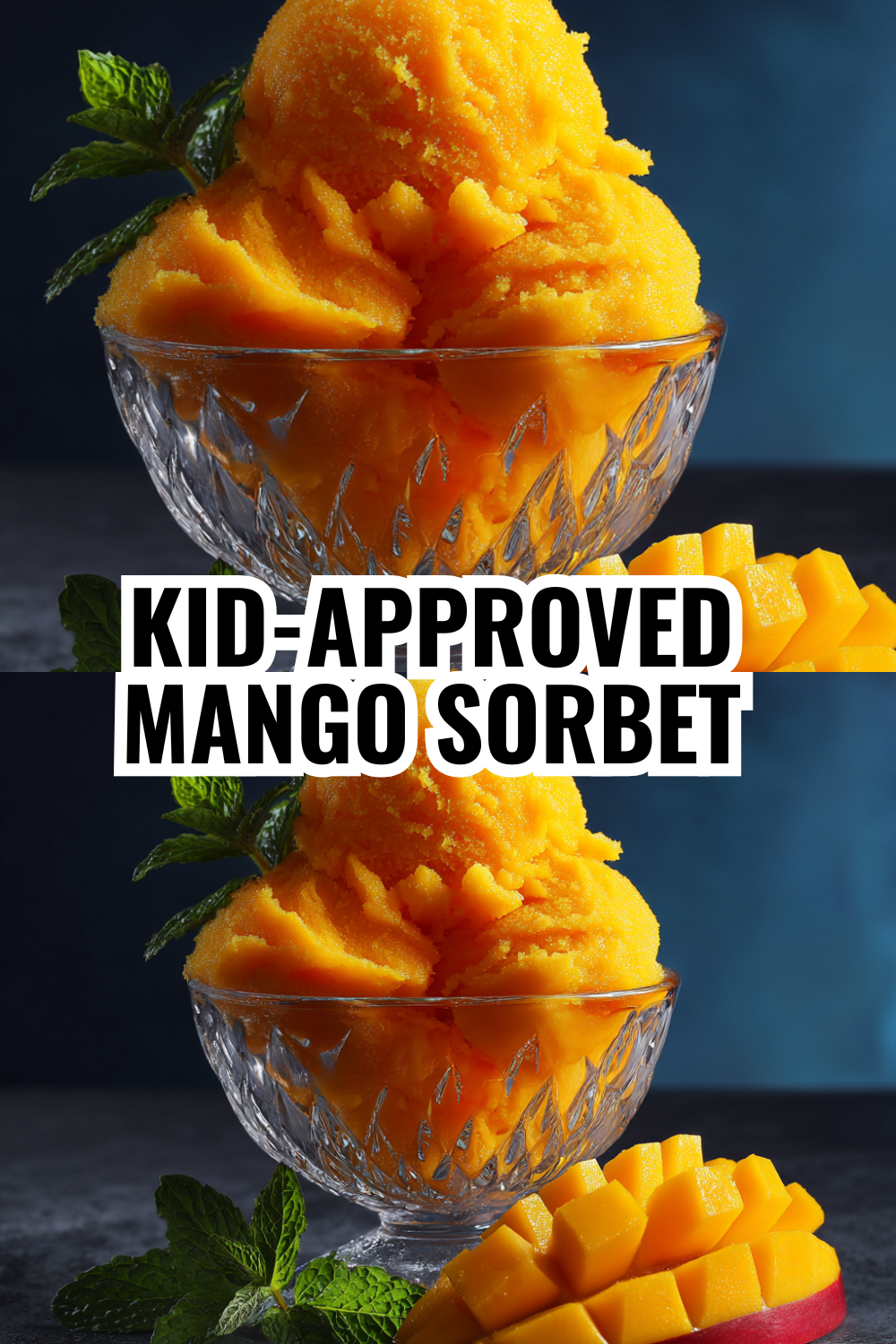 Easy Make-Ahead Mango Sorbet for Busy Weeknights & Last-Minute Desserts