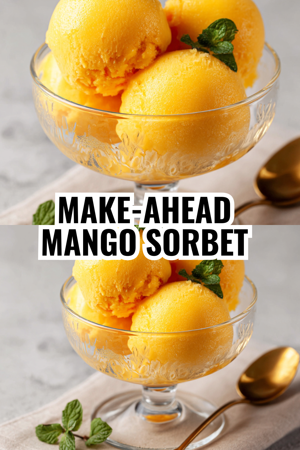 Healthy Mango Sorbet Recipe Your Whole Family Will Request Weekly
