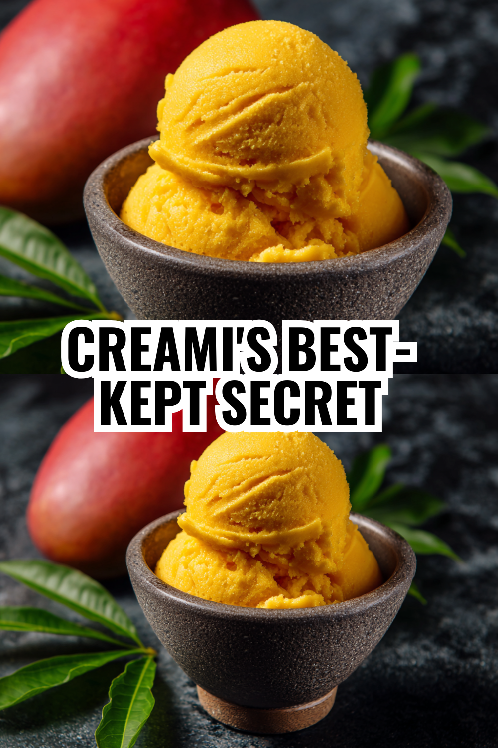 Dairy-Free Frozen Mango Sorbet Perfect for Allergy-Friendly Family Dinners