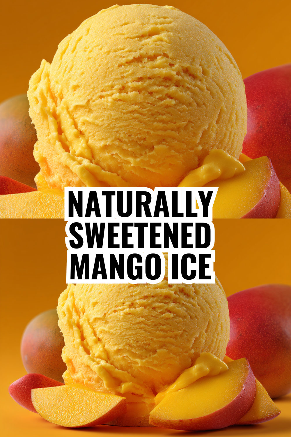 Simple Tropical Mango Sorbet Recipe That Tastes Better Than Restaurant Gelato