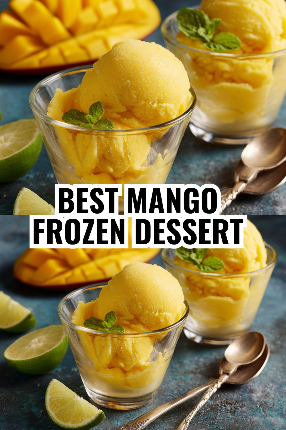 Easy Mango Sorbet for Busy Moms — Frozen Treats Ready in Minutes