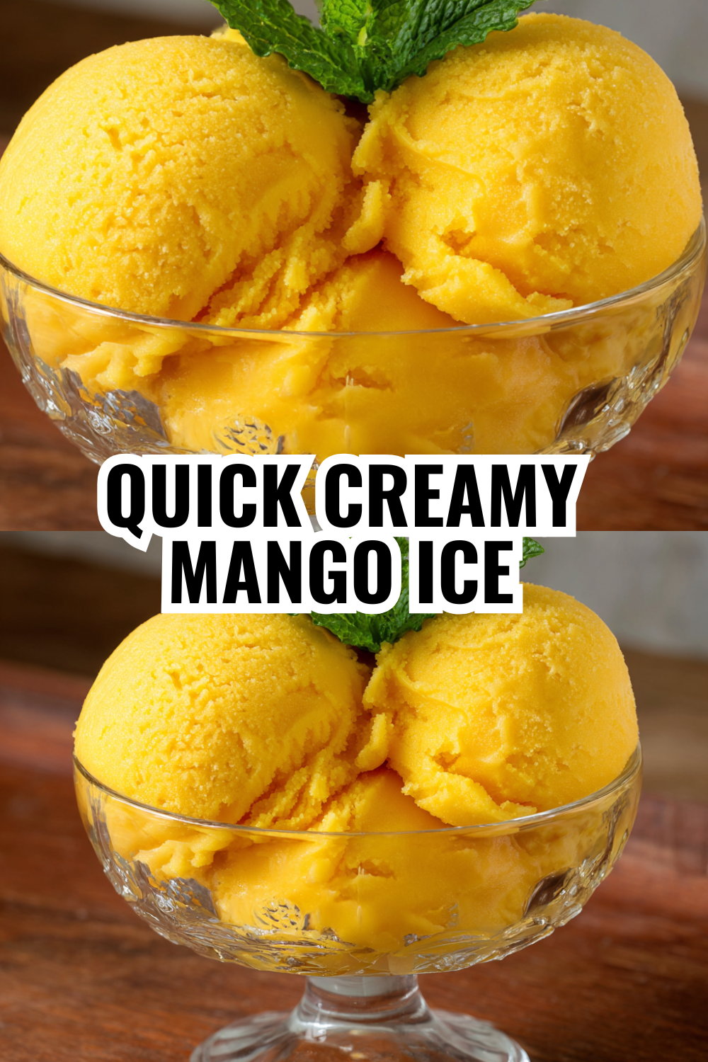 Restaurant-Quality Mango Sorbet at Home Using Just Your Ninja Creami Machine