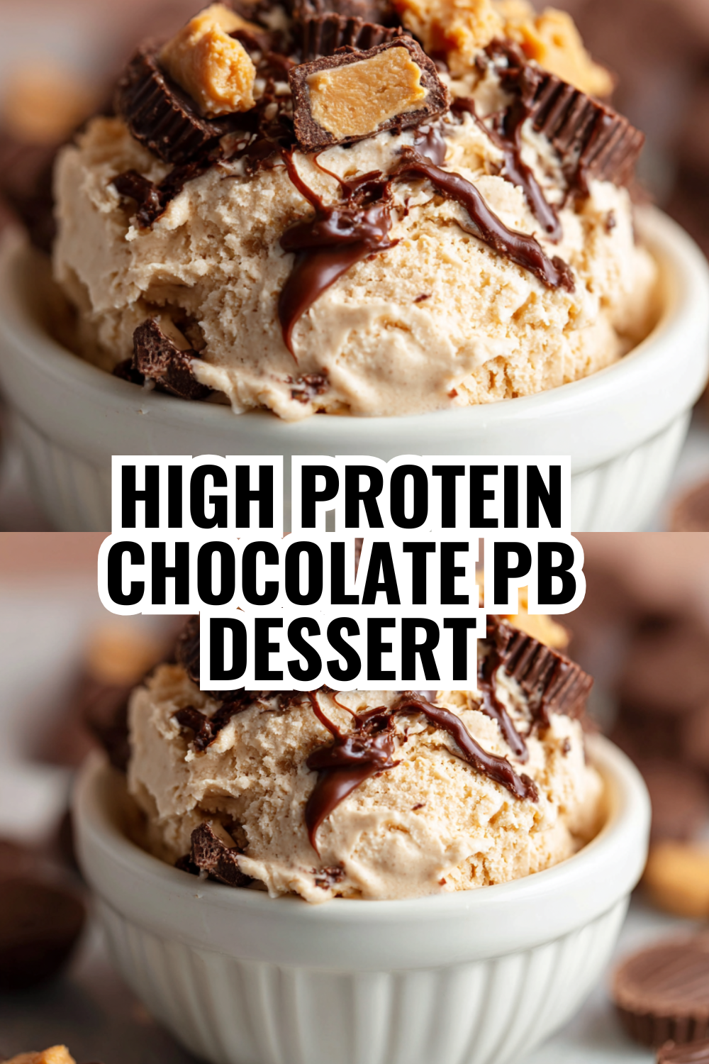 High Protein Chocolate Peanut Butter Ice Cream Your Fitness Goals Will Love