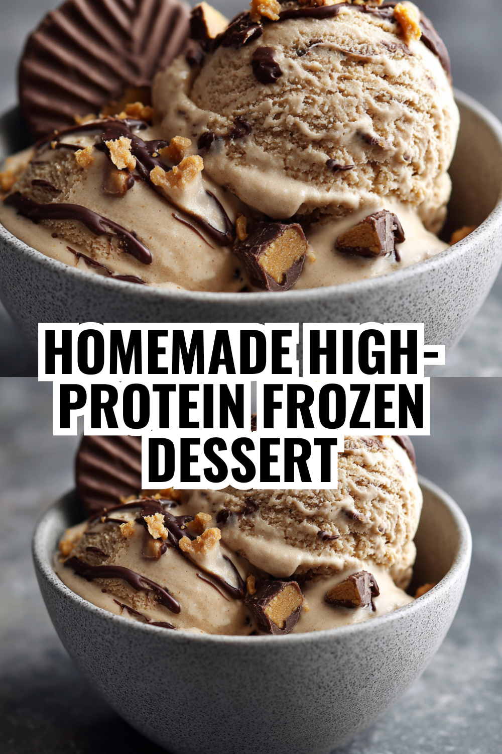 Homemade Peanut Butter Cup Protein Frozen Dessert — Budget-Friendly Hack