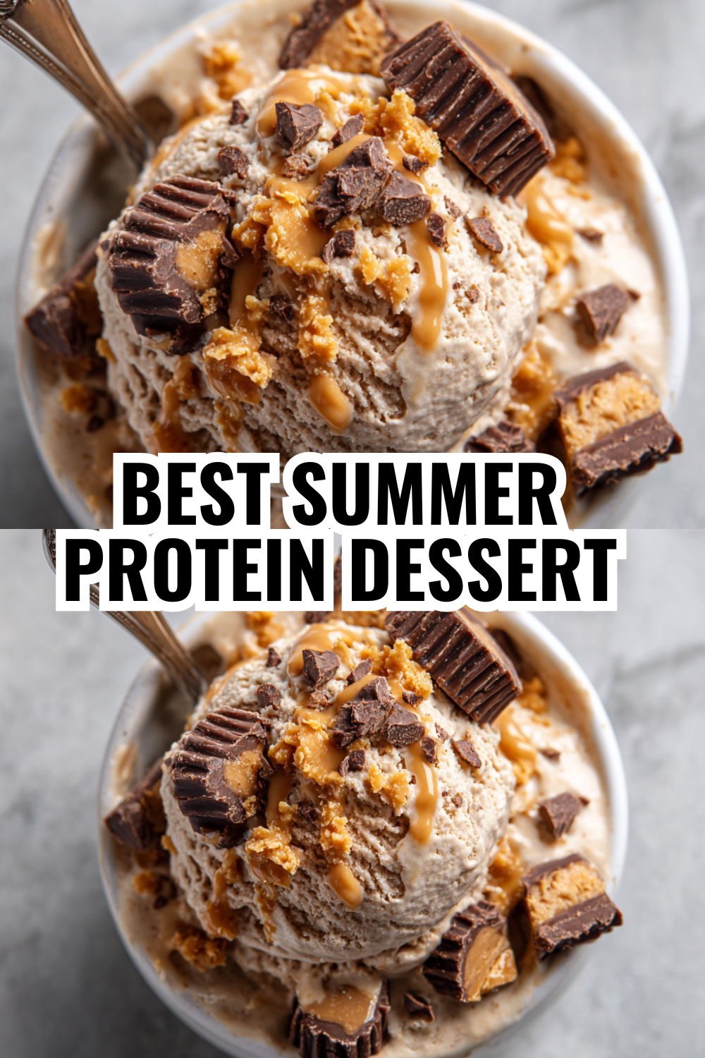 Viral High Protein Reese's Cup Ice Cream Your Family Will Beg For