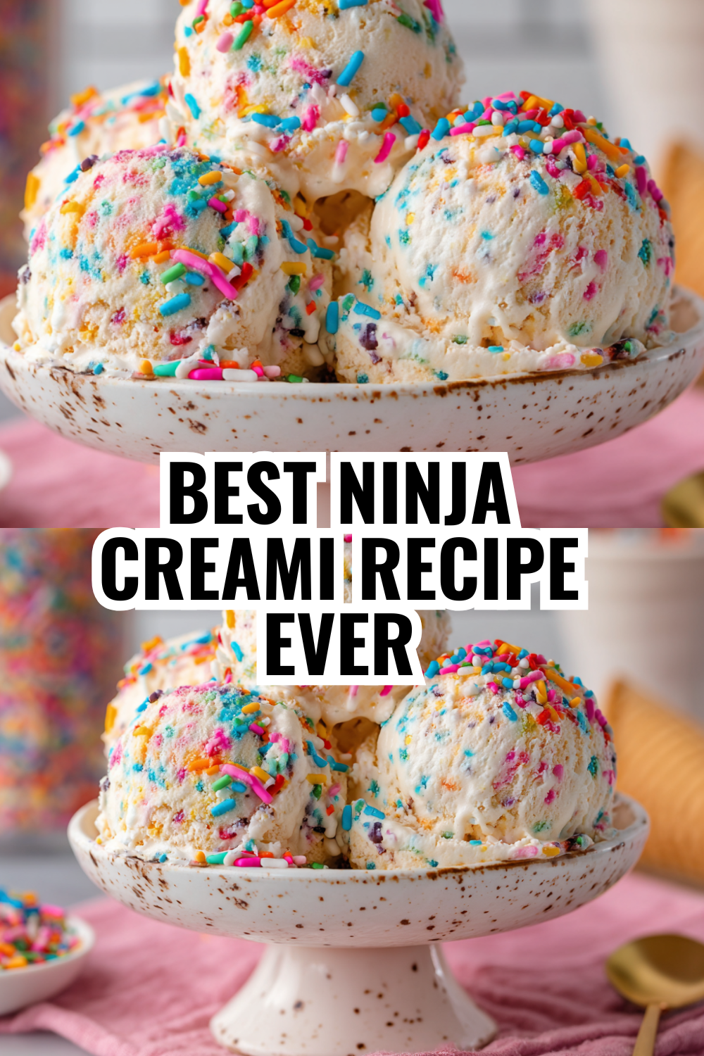 Chocolate Cake Batter Protein Ice Cream (Only 181 Calories!)