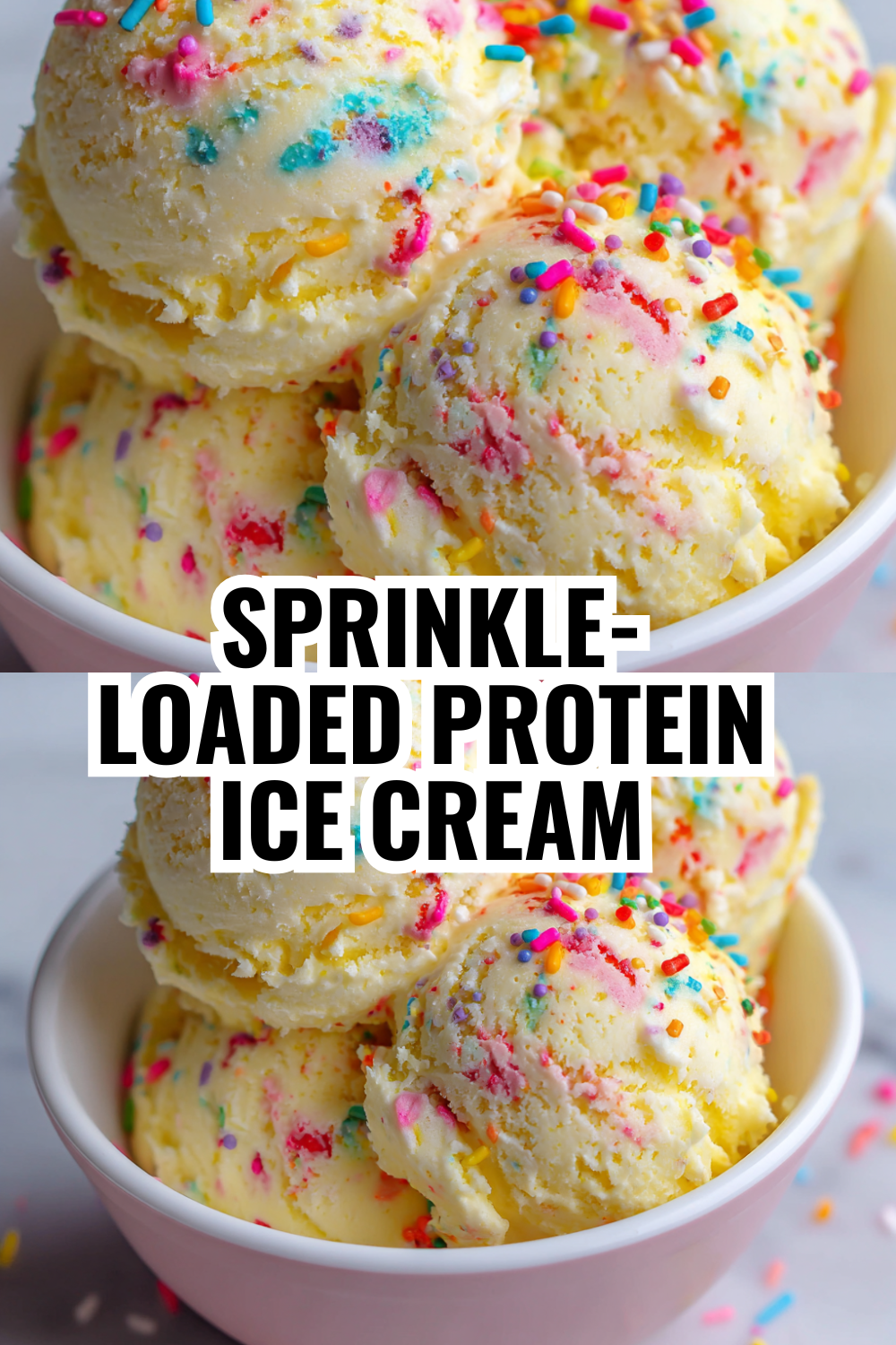 Summer Pool Party Protein Ice Cream — Make It Ahead