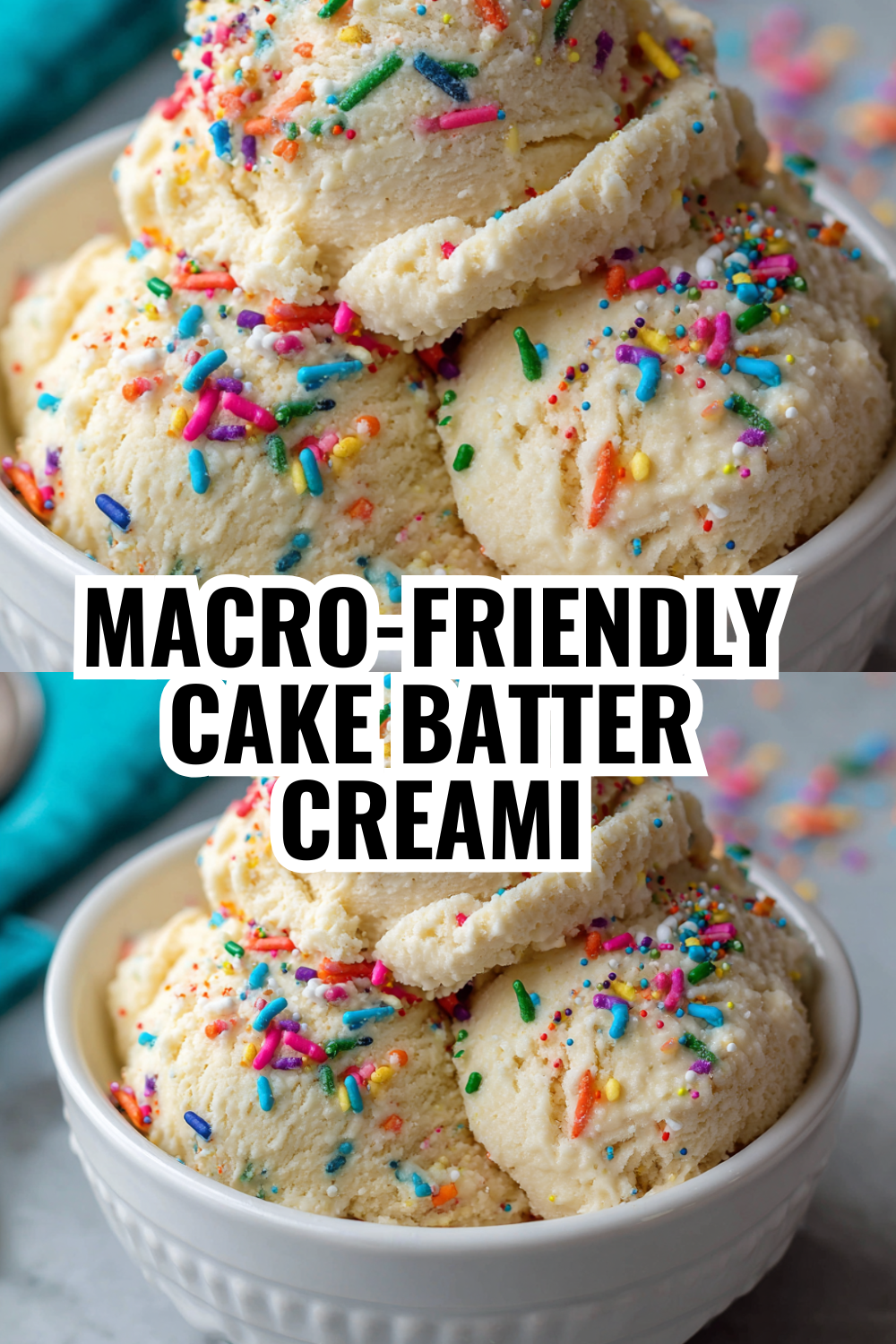 Sprinkle-Loaded Protein Ice Cream — Kids Love This Version