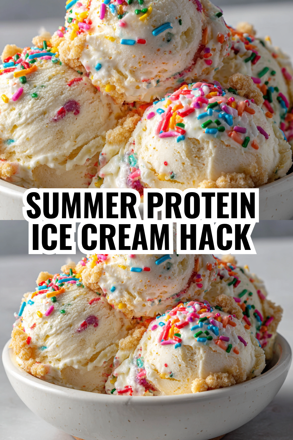 Birthday Cake Protein Ice Cream — Easier Than You Think