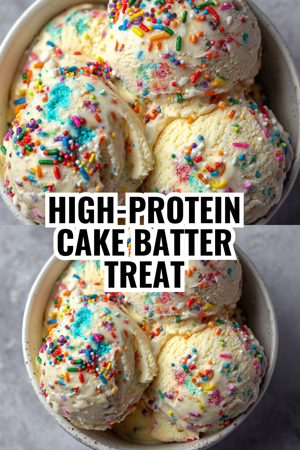Ninja Creami Protein Ice Cream — Tastes Like Real Cake Batter