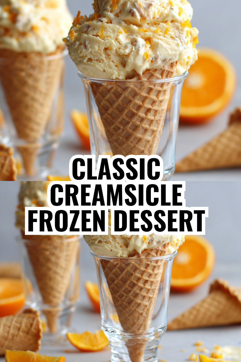 Vegan Orange Creamsicle Ice Cream — Creamy, Citrusy, Completely Dairy-Free