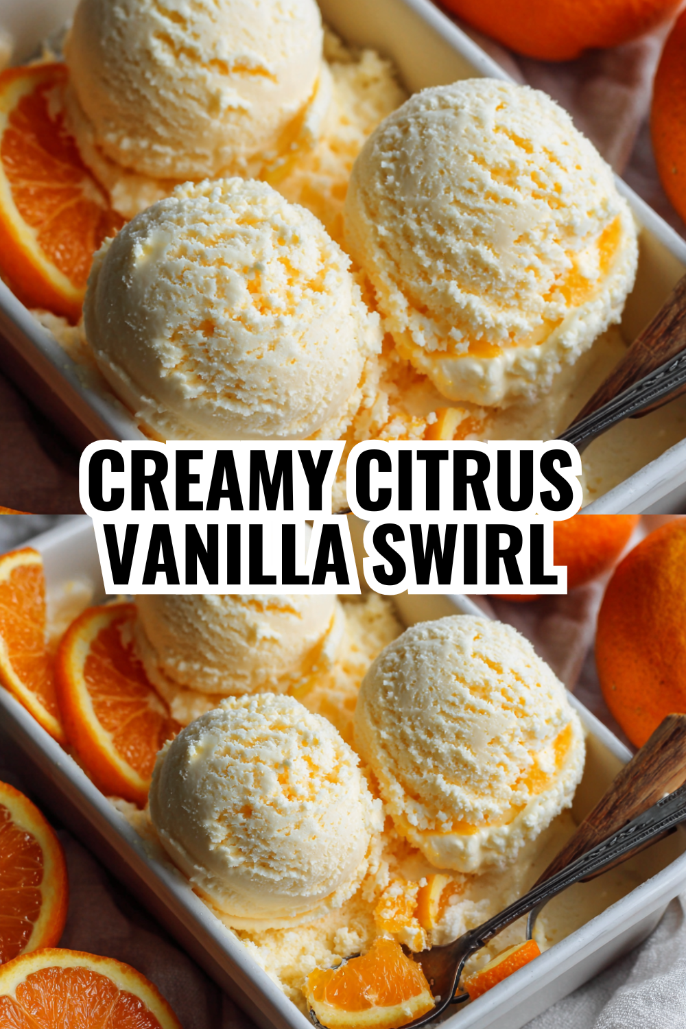 Cottage Cheese Orange Creamsicle Ice Cream (4 Ingredients, 20g Protein)