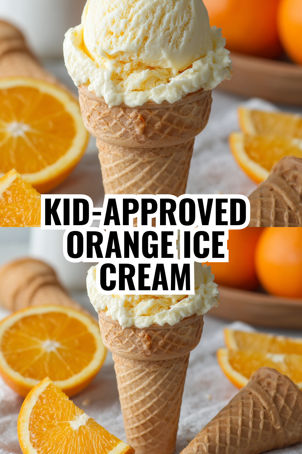 Easy Orange Creamsicle Sorbet Recipe for Refreshing Hot Summer Nights