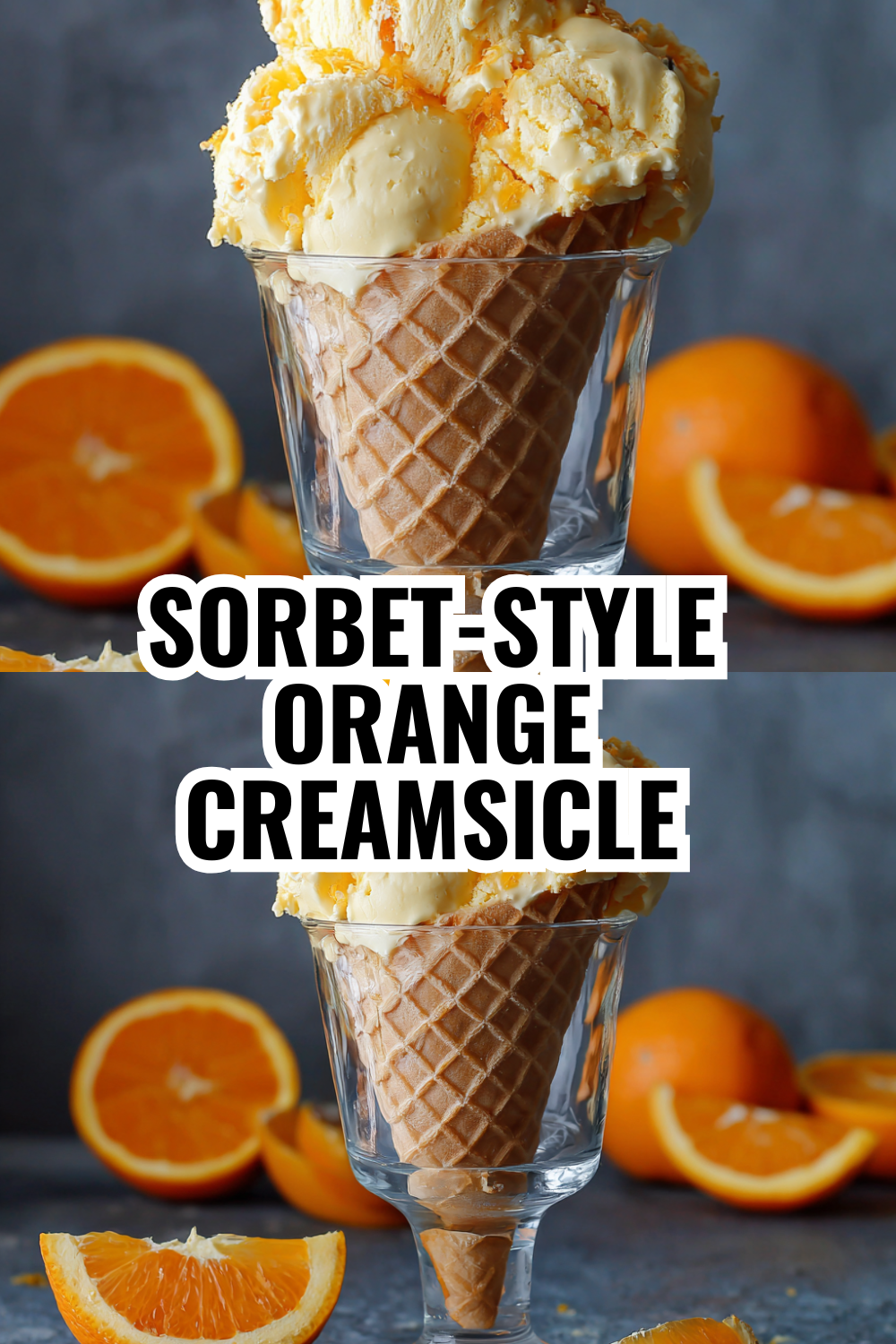 Orange Creamsicle Ice Cream for Potlucks and Summer BBQ Gatherings
