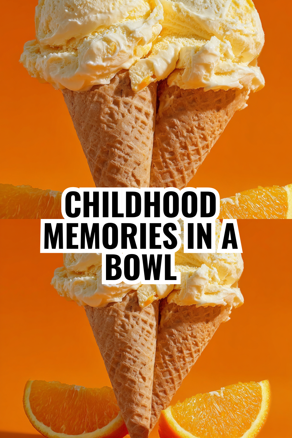 Orange Dreamsicle Ice Cream — Bring Back Childhood Nostalgia in a Bowl