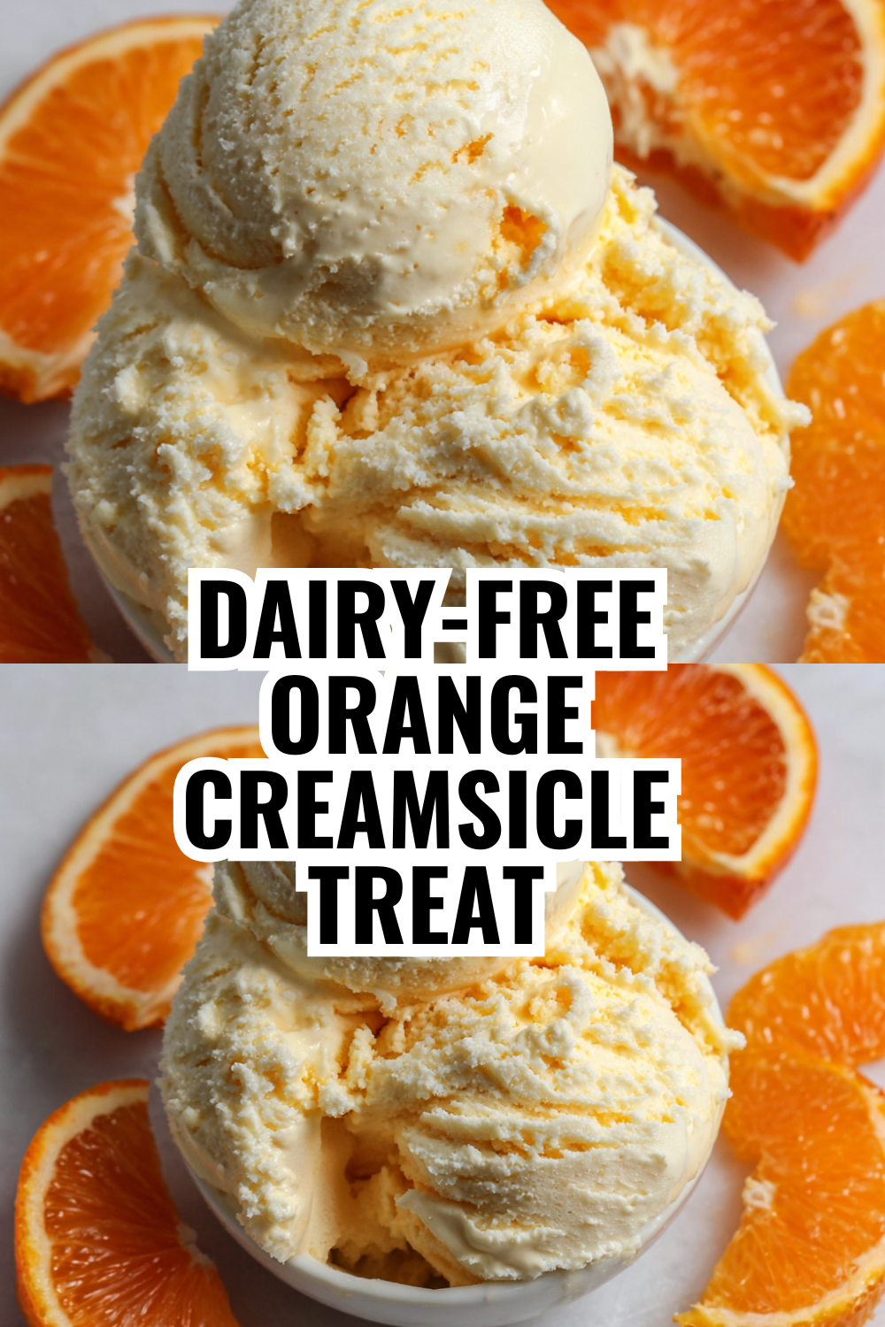 Healthy High-Protein Orange Creamsicle Ice Cream for Guilt-Free Indulgence