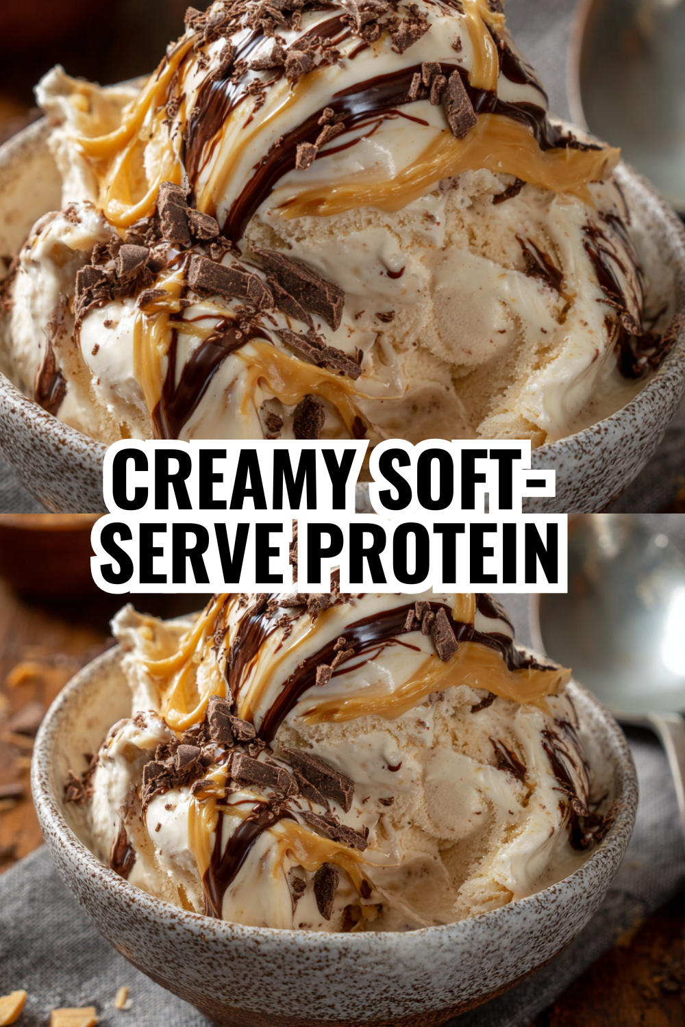 Creamy Soft-Serve Protein Ice Cream Ready in Your Freezer