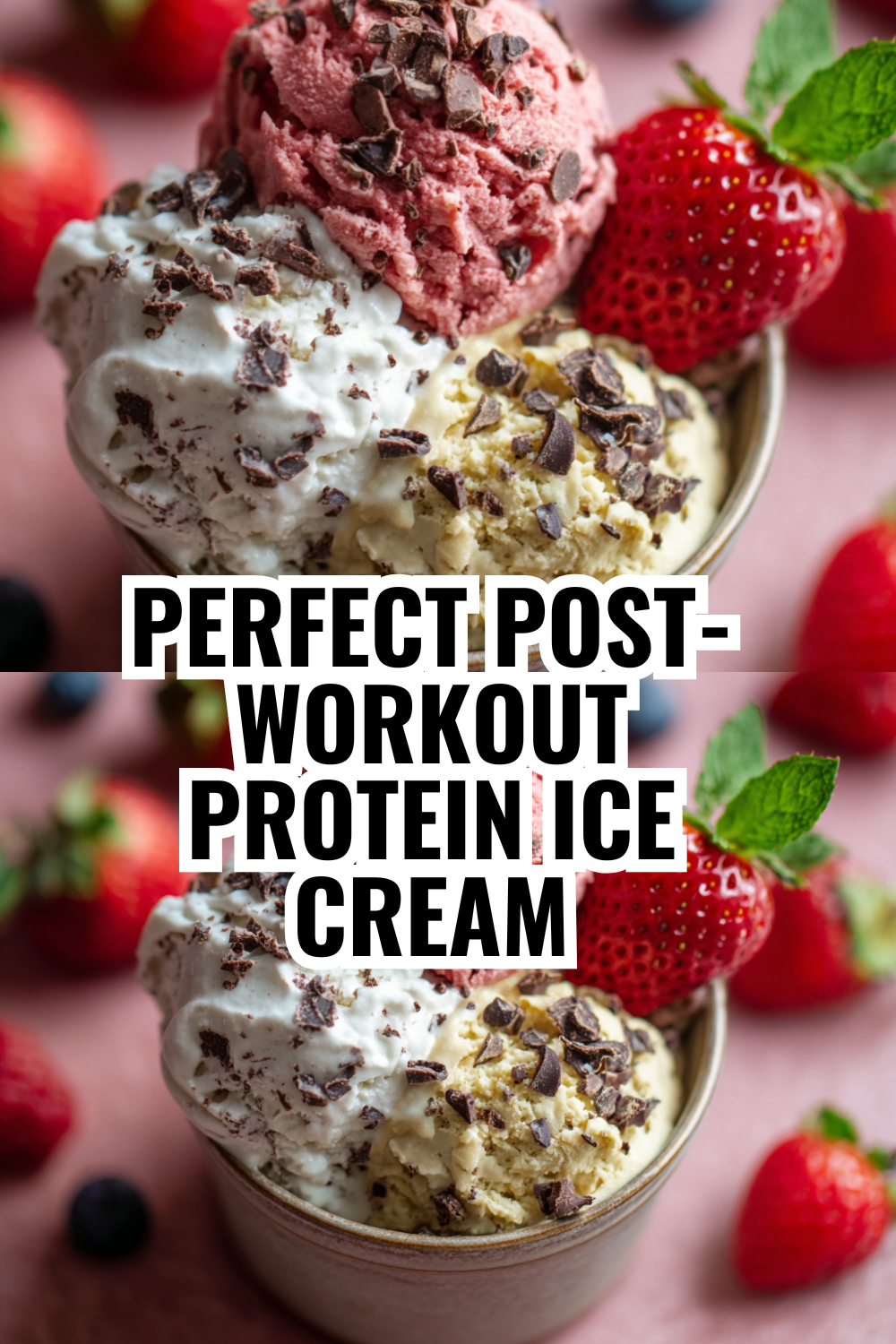 Perfect Post-Workout Protein Ice Cream (High Protein, Low Cal!)