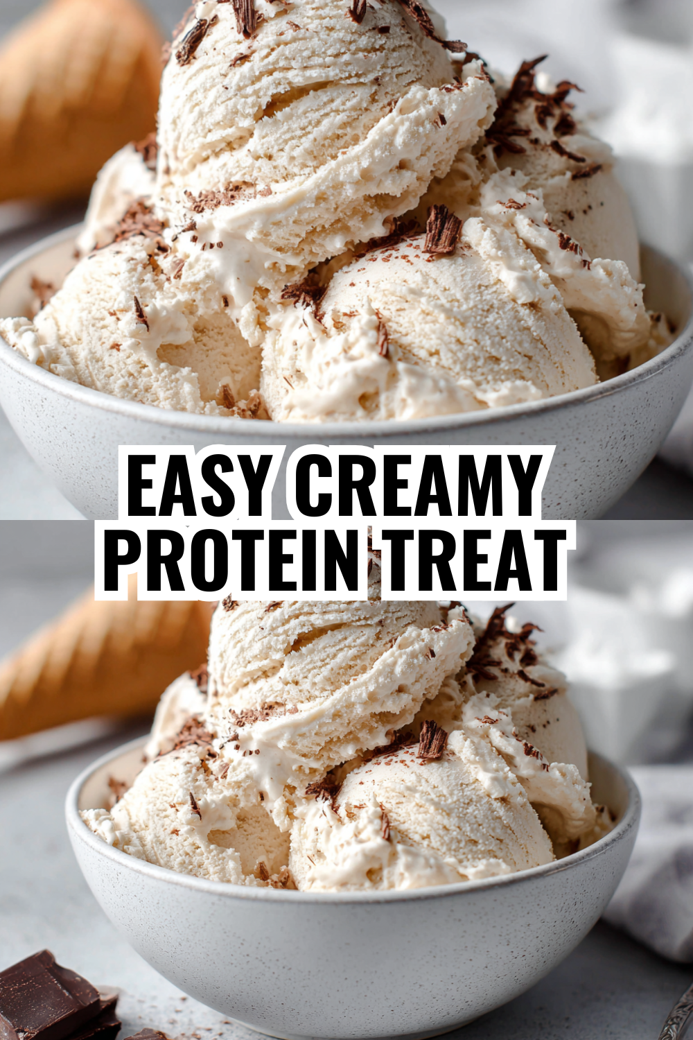Easy Creamy Protein Ice Cream Your Fitness Goals Will Love