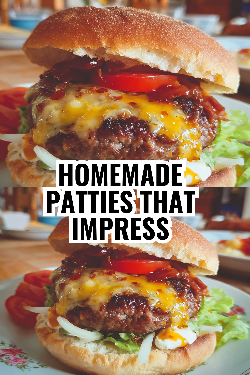 Homemade Burger Patties That Impress Even Your Pickiest Eaters