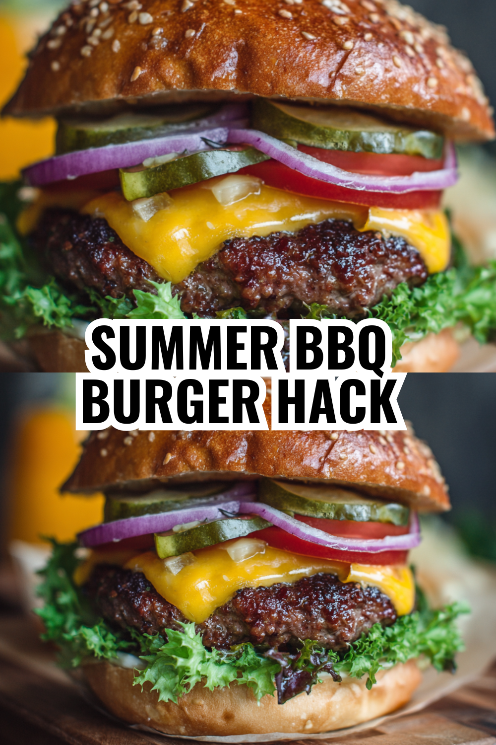Summer BBQ Burger Hack — Make Them Ahead This Weekend